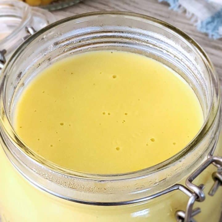 cheese sauce in jar.